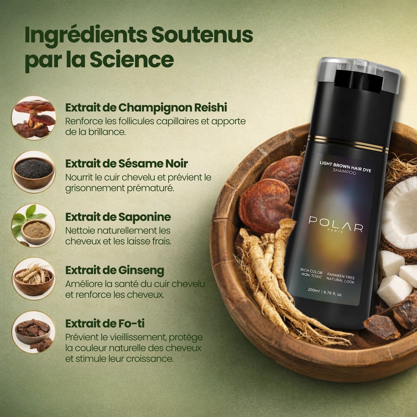 Shampoing Colorant Homme