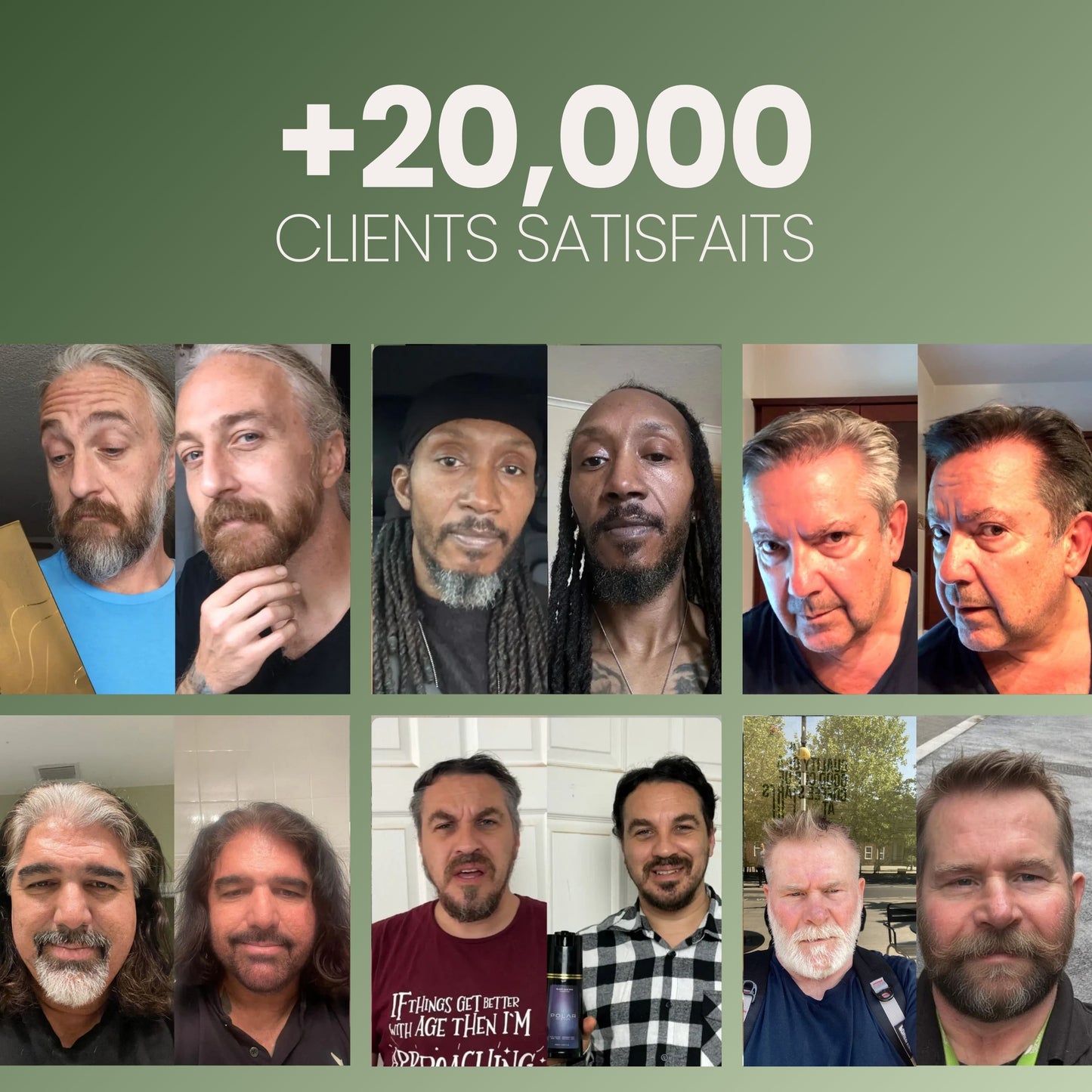 Shampoing Colorant Homme