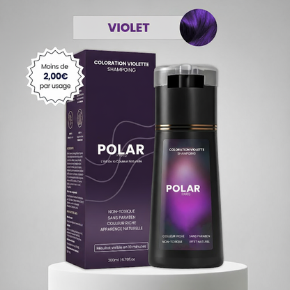 Shampoing colorant instantané